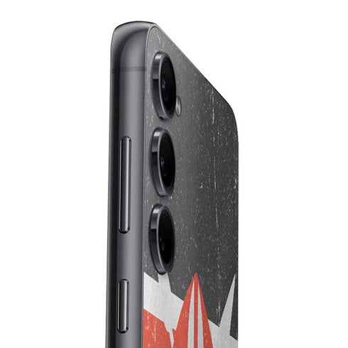 Kenya Flag Distressed Galaxy S25 Plus Skin